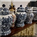 P05. Blue and white jars and vases. 